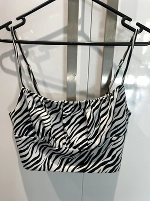 $8 • Buy Glassons Zebra Singlet Crop Top
