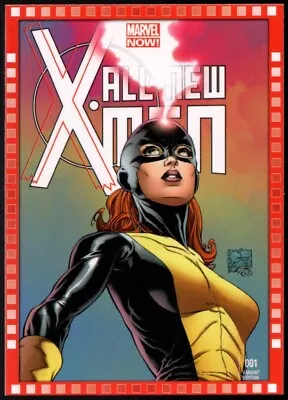2013 UD Marvel Now!  CUTTING EDGE VARIANT COVER  Card #103-JQ...ALL-NEW X-MEN #1 • $4