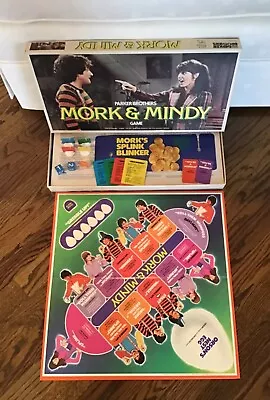 Vintage 1979 Mork And Mindy Board Game COMPLETE Robin Williams TV Show 70's 80's • $27.49