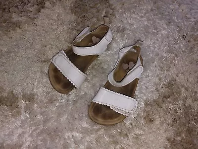 H&M EUR 26 UK 8.5 White Sandals • £3