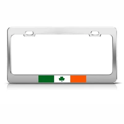 License Plate Frame Ireland Flag Irish Country Car Accessories Stainless Steel • $19.99