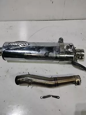 2001-2006 Suzuki Gsxr 1000 Micron Slipon Exhaust Damaged!! • $54