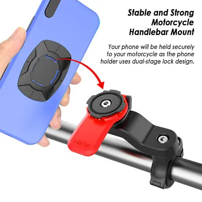 Bicycle Motorcycle Handlebar Mount Holder For IPhone 12 13 14 Pro Samsung S21 • $9.89