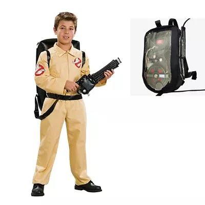 Kids Boys Ghostbusters Jumpsuit Costume Fancy Dress Cosplay Outfits W/ Backpack • $48.99