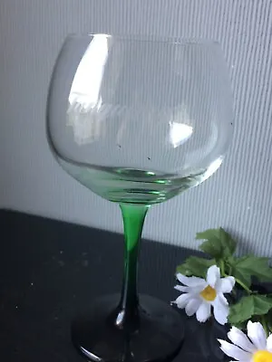 Tanqueray Gin Glass Large Goblet Green Stem Balloons Drinks GIN Glassware 550ml • £5.30