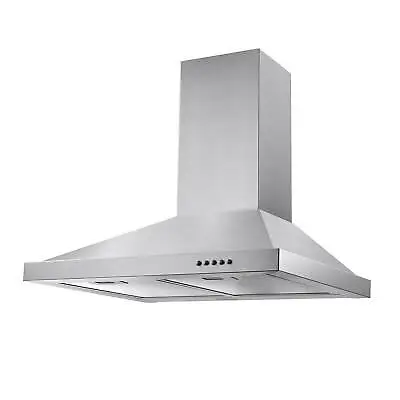 30 Inch Kitchen Wall Mount Range Hood Stainless Steel 500CFM LED Light(OPEN BOX) • $99.99