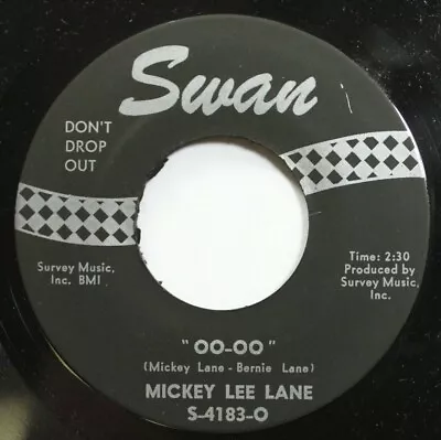 50S & 60S 45 Mickey Lee Lane - Oo-Oo / Shaggy Dog On Swan • $5