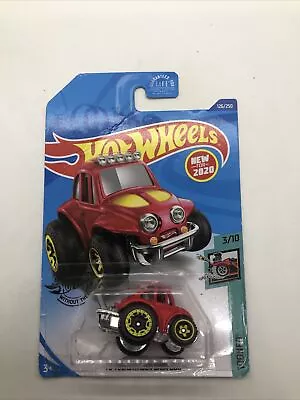 2020 Hot Wheels '70 Volkswagen Baja Bug 126/250 Tooned 3/10 Red • $12.47