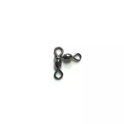 30 X #2+#3 3 Way Crane Swivels Droplines Fishing Tackle Free Postage • $9.89