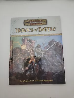 Heroes Of Battle - Dungeons & Dragons D20 3.5 Fantasy Roleplaying Supplement • $29.99