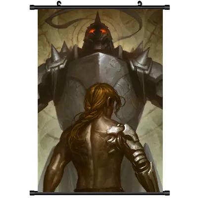 Anime Fullmetal Alchemist Brotherhood Wall Poster Scroll Cosplay 3220 • $2.99