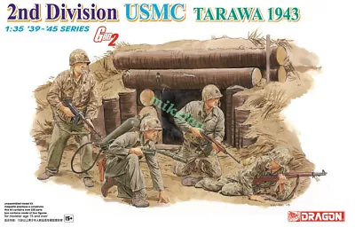 Dragon 6272 1/35 2nd Division USMC Tarawa 1943 (Plastic Model) • $27.26