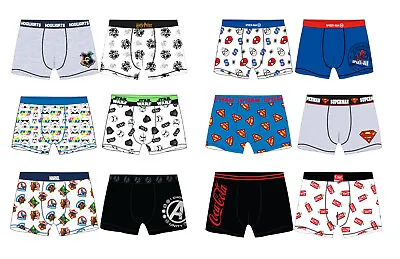£10.99 • Buy Boys Boxers Cotton Underwear 2 - 14 Years - Pack Of 2