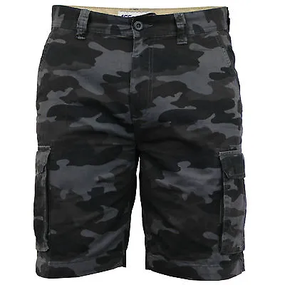 Mens Camo Army Work Cargo Combat Shorts • £17.95