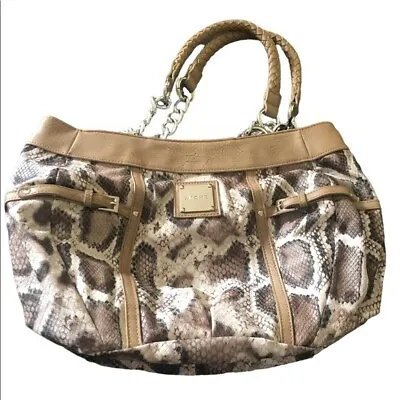 Miche Bianca Faux Leather Snake Print Demi Bag Braided Straps Base Bag & Shell • $45.98