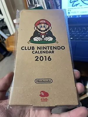 Club Nintendo Calendar 2016 - CLUB NINTENDO REWARD - MINT IN PACKAGE • $5.83