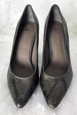 B. Makowski Women's Shoes Size 7.5M Leather Snakeskin 3 1/2  Heels BFNell • $29.10