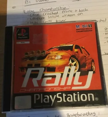 Rally Championship (Sony PlayStation 1 2005) • £4