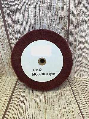 6 Inch Nylon Fiber Polishing Wheel Flap Disc Non-Woven Abrasive Wheel 320 Grit • $13.99