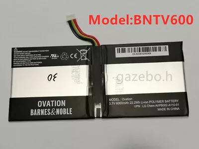 Barnes & Noble BNTV600 Battery For Nook HD+ Plus NOOK HD+ 9” 16GB 32GB 6000mAh • $22.91