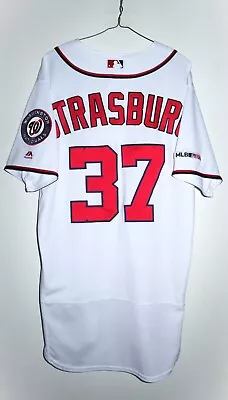 Majestic Authentic Washington Nationals Stephen Strasburg Jersey 2019 44 Large L • $399.99