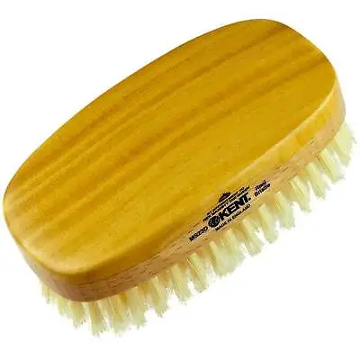 Mens Finest Soft White Boar Bristle Dual Wood Military Hair Brush • $104