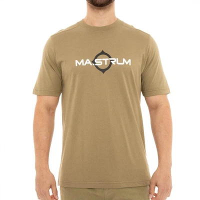 £35.50 • Buy MA. STRUM Mens S/S Logo Print T-Shirt (Khaki)