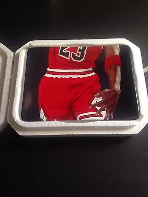 Michael Jordan  STRONG TO THE HOOP  BULLS Plate Bradford Exchange UpperDeck NBA  • $35