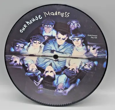 MADNESS  7  Picture Disc Single OUR HOUSE 1982 UK Limited Edition PBUY163 Stiff • £12.54