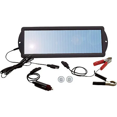 Car RV Boat 12V Battery Maintainer / Trickle Solar Charger-No More Jump Starters • $34.95