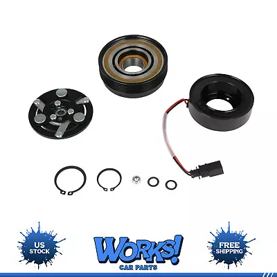 A/C AC Compressor Clutch Kits For 2001-2005 Audi TT Quattro VW Golf Jetta • $46.06