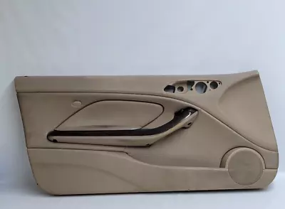 2001-2006 BMW E46 325ci Front Left Interior Leather Door Panel OEM • $90