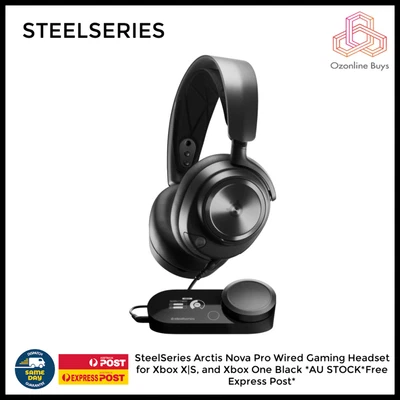 $299 • Buy SteelSeries Arctis Nova Pro Wired Gaming Headset For Xbox Black 61528 *AU STOCK*