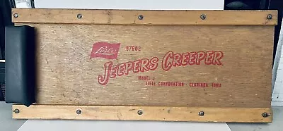 Vintage Lisle Jeepers Creeper J 97602 Wood Mechanics Auto Shop USA • $99.95