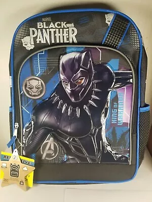 NEW Boys Girls Marvel Black Panther Backpack NEW 16  School Book Bag  • $20.99