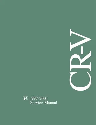 1997 1999 2001 Honda Cr-V Shop Service Repair Manual Book Engine Wiring OEM • $90.49