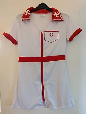 Sexy Nurse Outfit With Wig  Sieze MEDIUM NEW @!@! • £25