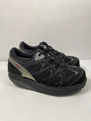 MBT Sport 2 Rocker Shoes Women’s 9.5 Athletic Toning Walking 400167-03 Black • $23.99