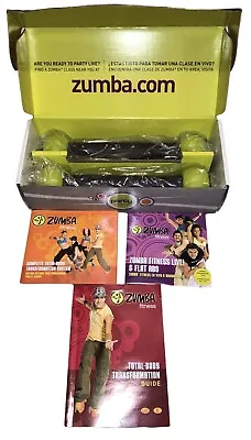 ZUMBA Fitness Join The Party DVD Set With Toning Sticks • $29.99