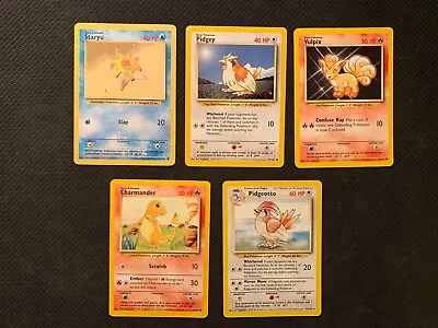 $7 • Buy Base Set *4TH EDITION PRINT* Pokemon Cards! Great Condition!