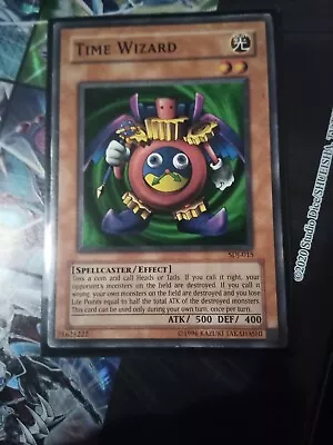 Yu-Gi-Oh! TCG Time Wizard - SDJ-015 • £5