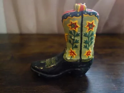 Vintage Western Cowboy Boot Candle Collectible Party Decoration New(other) 475  • $2.99