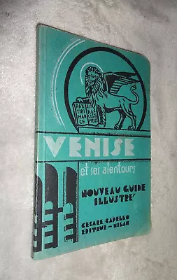 1937 Guide Book Of Venise (venice). Illustrated & Map. Italian Text. Illustrated • £18