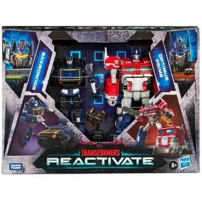 Hasbro Transformers: Reactivate Optimus Prime & Soundwave 6.5  Figures • $63.50