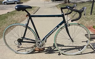 Cannondale R500 58cm 2.8 Aluminum Bike Mavic Rims Rsx Group Set Metallic Green • $249.99