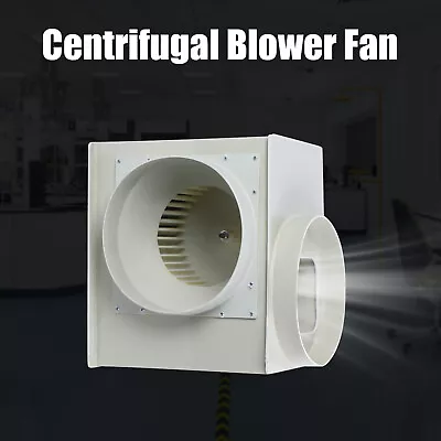 Lab Centrifugal Exhaust Fan Ventilator Chemical Cabinet Fume Hood Air Blower  • $240