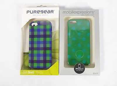 Mobile Expressions And  Puregrear Iphone  5/5s/SE Protective Cases.    • $6.98