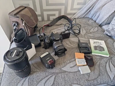 £400 • Buy Canon Rebel T3i Eos 600d Camera Set Up