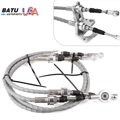 F H Series Swap Shifter Cables Shift Linkage For Honda H22 H23 Prelude CRX EG EK • $95.99