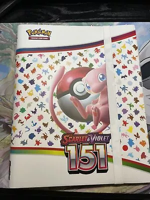 Pokemon 151 9-Pocket Binder / Portfolio / Album / Folder (360 Slots) - Brand New • $25